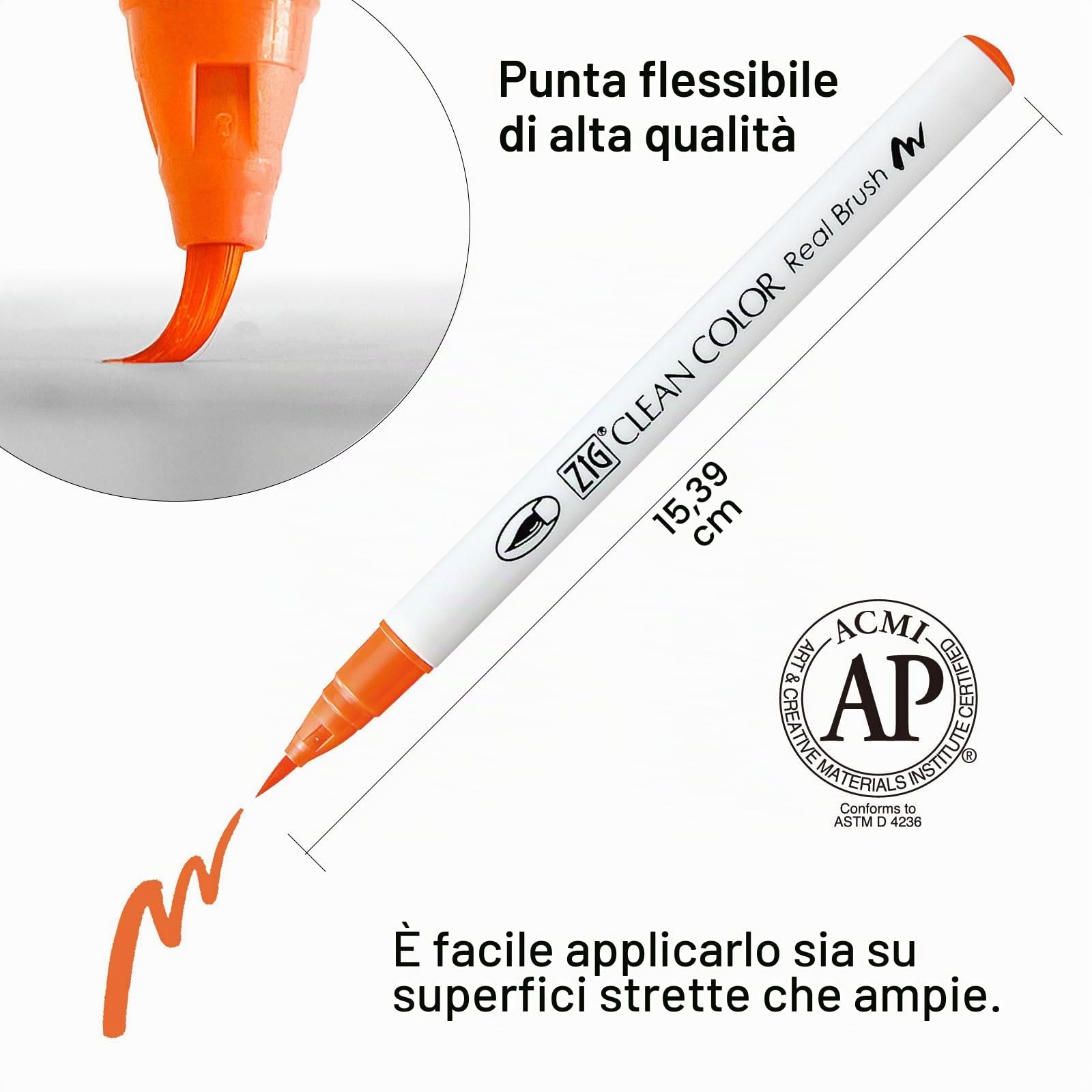 Kuretake ZIG Clean Color Real Brush Pen (120 colors)