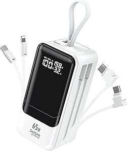 Selore&S-Global Power Bank 65W ricarica rapida multiporta