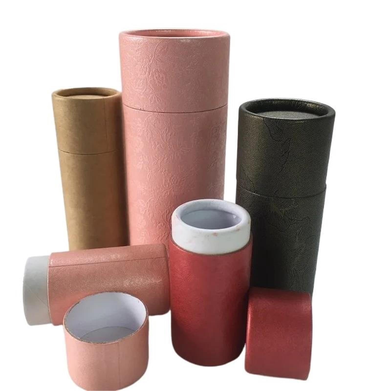 Tubes En Carton Tube rond en papier kraft 10/20/30 pièces