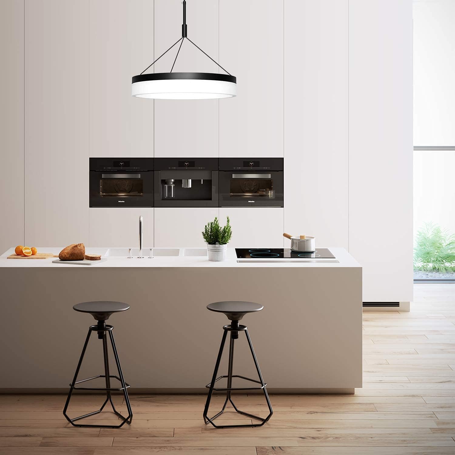 Prоmо Dіѕсоunt Uр Tо 70% оƒƒ Modern Black LED Chandelier with Hanging Pendant Lighting Ceiling Light Fixtures for Living Room Dining Room Kitchen Island Bedroom (15.7 Inches) Cold Light, 6000 K, 26W, 2500lm 🔥 Hоt Dеаlѕ Modern Black LED Chandelier with Hanging Pendant Lighting Ceiling Light Fixtures for Living Room Dining Room Kitchen Island Bedroom (15.7 Inches) Cold Light, 6000 K, 26W, 2500lm