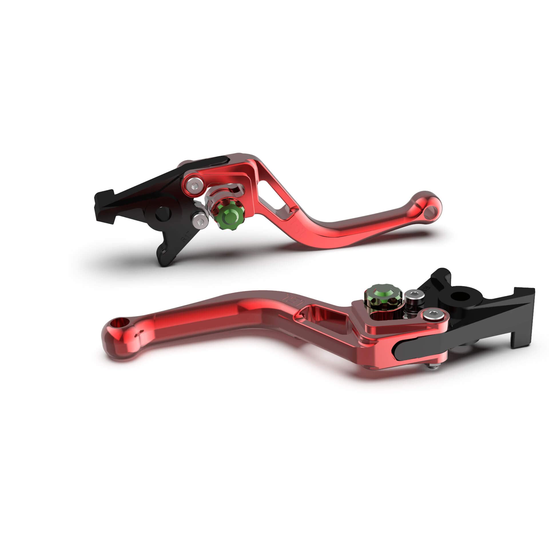 LSL Leva freno BOW R15 corta rossa verde, omologata per Honda CBR 900.