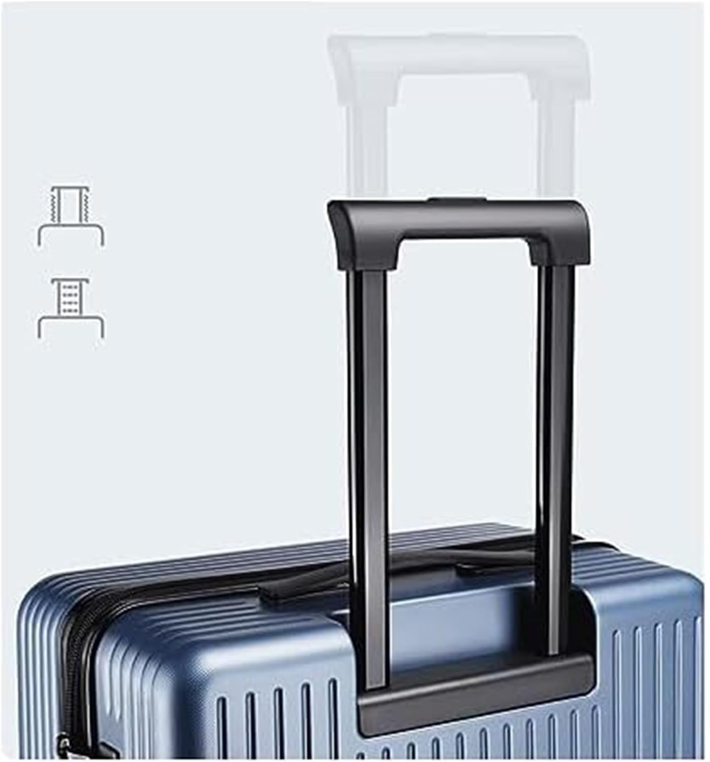 Valigia Rigida Trolley da Viaggio con Spinner a 4 Ruote Vano portaoggetti di Grande capacità Bagaglio a Mano Leggero e Resistente