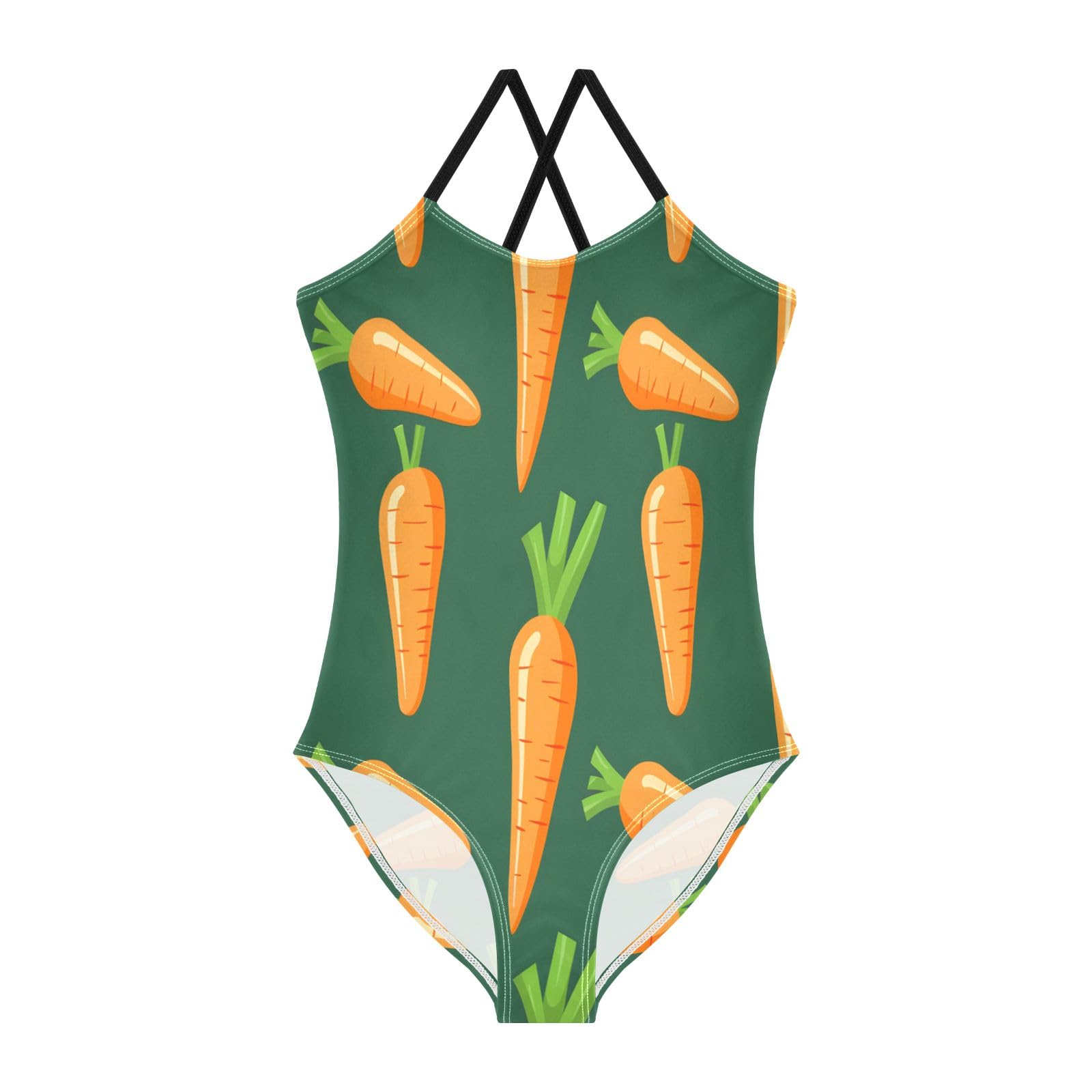 Carrot Girls One-Piece Swimsuit Beach Bathing Suit