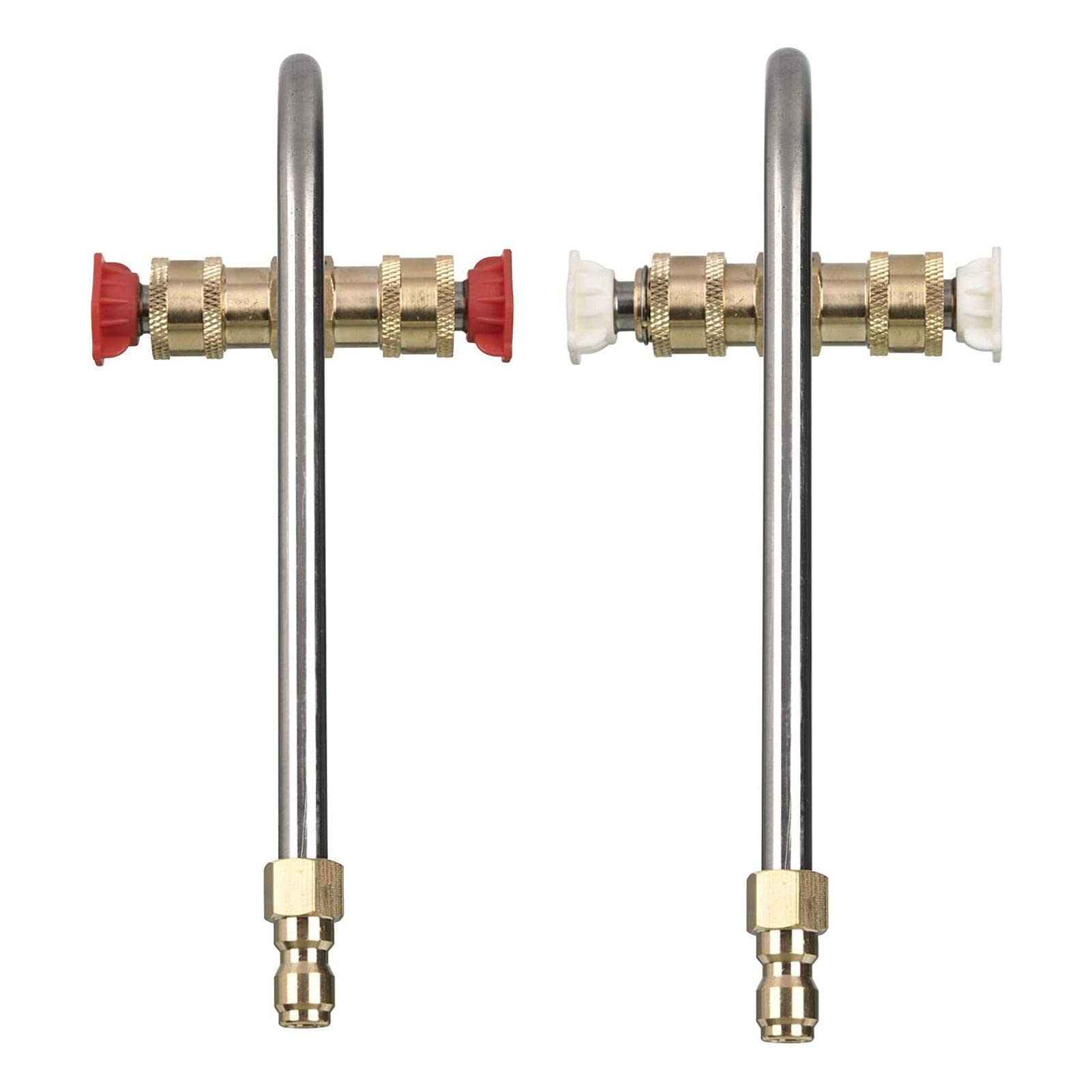 Nettoyeur Haute Pression Pour Gouttière, 35 Cm En Acier Inoxydable