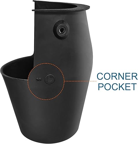 Miniatura 4 de Bolsillos de repuesto para mesa de billar, juego de 6 bolsillos para mesa de billar