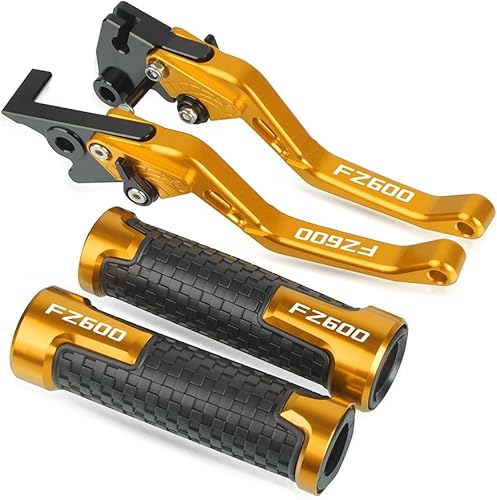 DOUKI Para Yamaha FZ600 1987 1989 1988 FZ 600 FZ600 empuñaduras de motocicleta Manillar CNC Aluminio ajustable Palancas de embrague de freno Palanca disponible en Yaxa Mexico