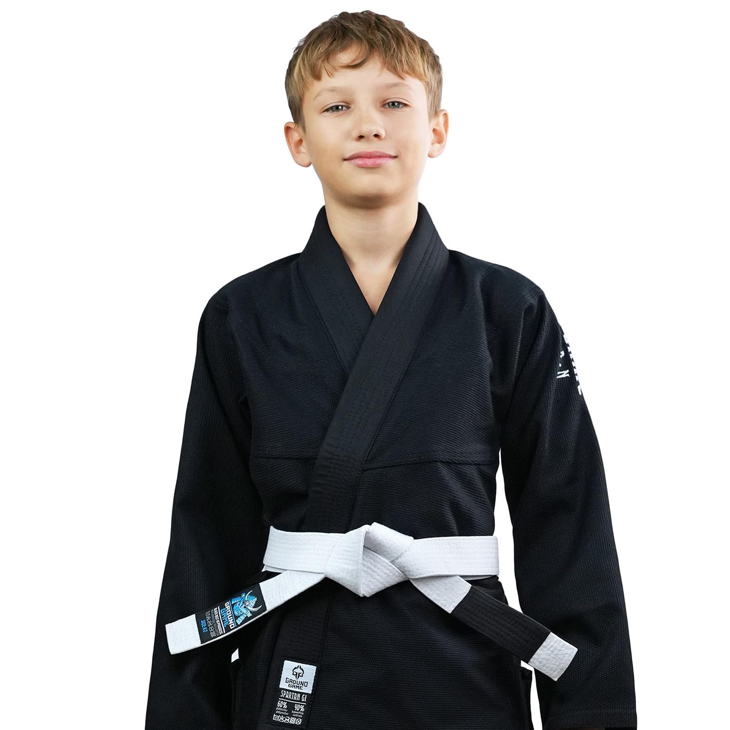 Ground Game Kids BJJ GI Kinder | Jiu Jitsu Anzug Kimono Sportanzug Kampfsport