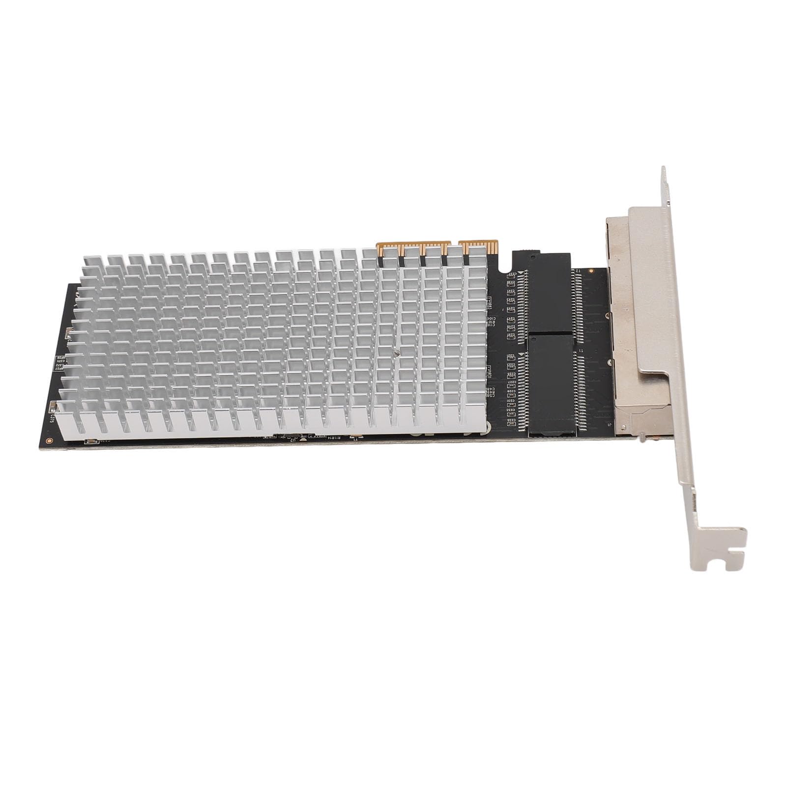 Carte Réseau PCIe X4, Points de Contact Plaqués Or Durables pour Un