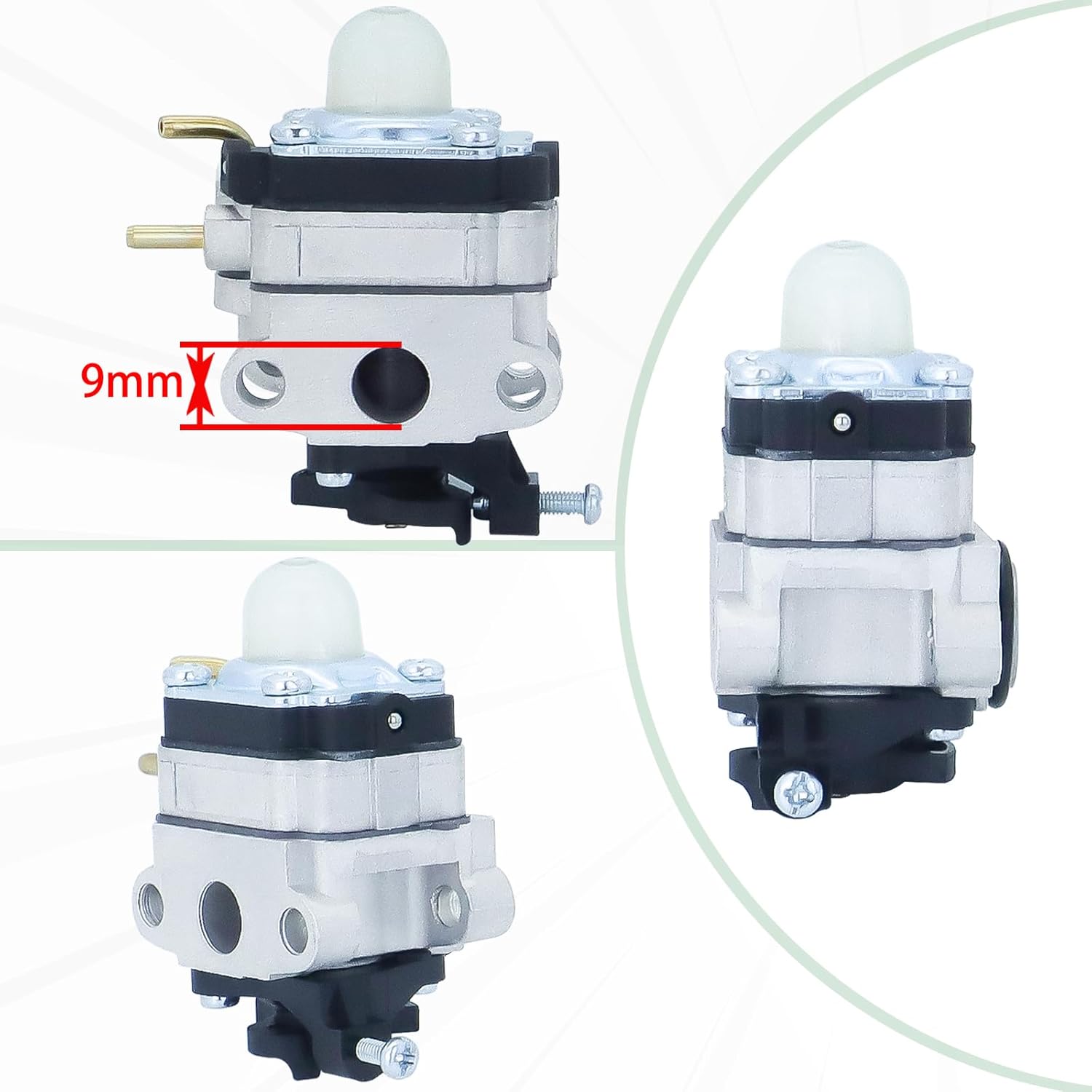 HY26SST Carburetor Fits for Hyper Tough HY26SSTVNM HY27CSTVNM 25cc 26cc Weed Eater String Trimmer for Black Max BM25PHVNM BM26SS UT26SSL3VNM UT26CSL3 BM25SSAC with filters spark plug