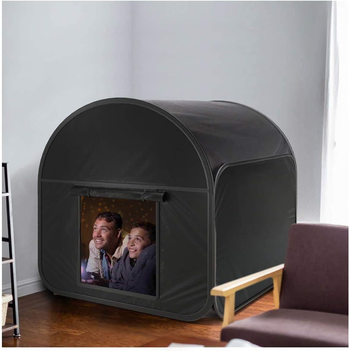 1 x Premium Pop-up Sensory Den Blackout Tent for Special Educational Needs such as Autism, ASD & ADHD with Travel Carry Bag