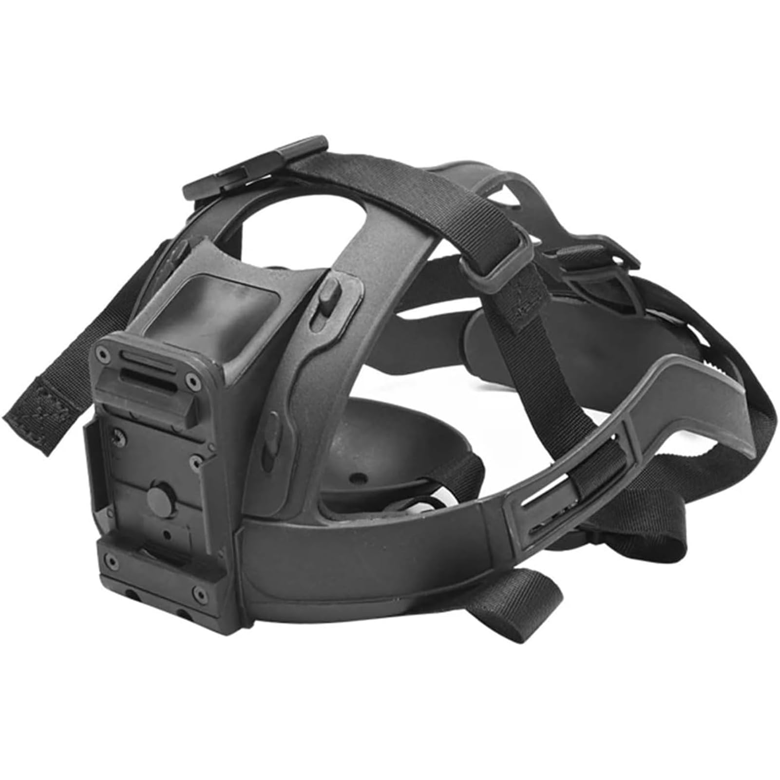 Elmetto tattico Morbido, Cinghia per la Testa per la Visione Notturna, Fascia Regolabile per Il Montaggio di NVG, Imbracatura per la Testa Compatibile con NVG10/NVG30/G1/PVS 14