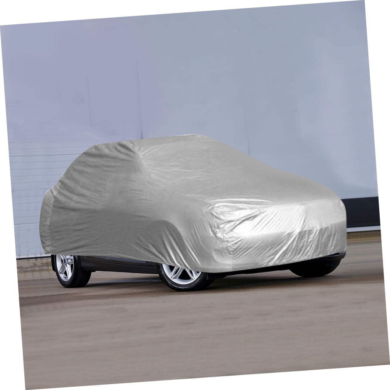 TOPPERFUN XL Car Cover Breathable Uv Protection for Outdoor Indoor Use Prevents Scratches Dust and Environmental Damage — view 6
