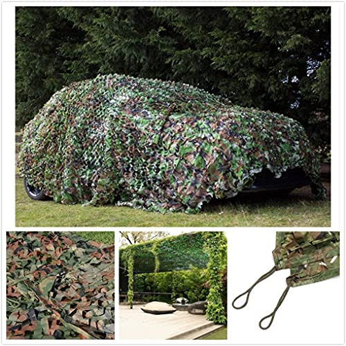 JUNWEN Tarnung Netting Camo Mesh Neting Camping Tarp Zelt Sonnenschirm Sun Net Cargo Net Hide Fotografie Jagd Schießen… – Bild 3