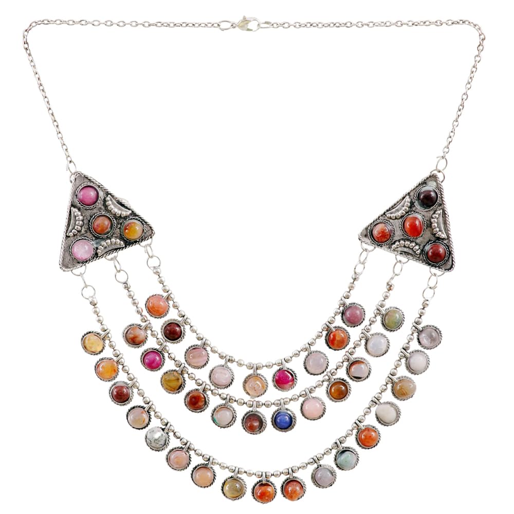 See full amazon price history chart for University Trendz Oxidised Silver Multi-Color Pearl Beads Multi-Layer Necklace for Women & Girls University Trendz Oxidised Silver Multi-Color Pearl Beads Multi-Layer Necklace for Women & Girls (B0CRVYR3NN) Amazon Price History, Amazon Price Tracker