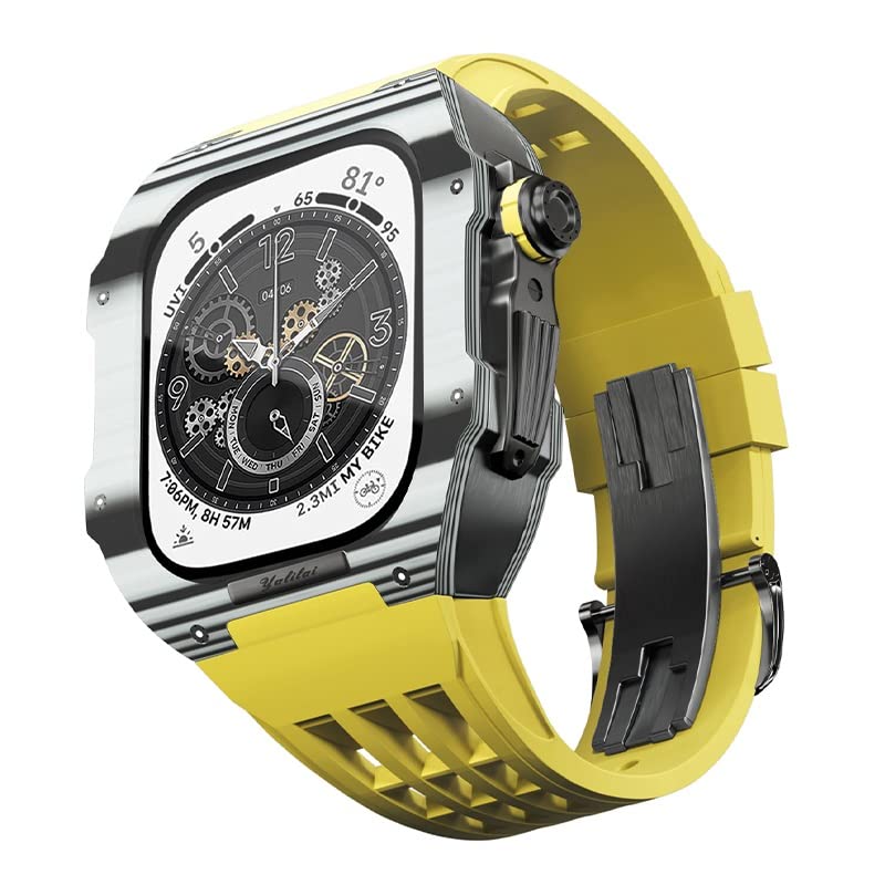 Protection carbone Apple Watch 9 8 7 coque fibre carbone JDIME montre 44mm 45mm SE