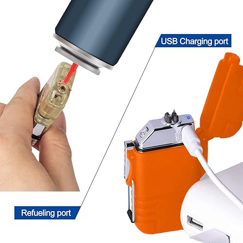 Miniatura 2 de 2 encendedores psc Los encendedores USB y los encendedores de butano se combinan con encendedores para exteriores. Los encendedores USB se pueden