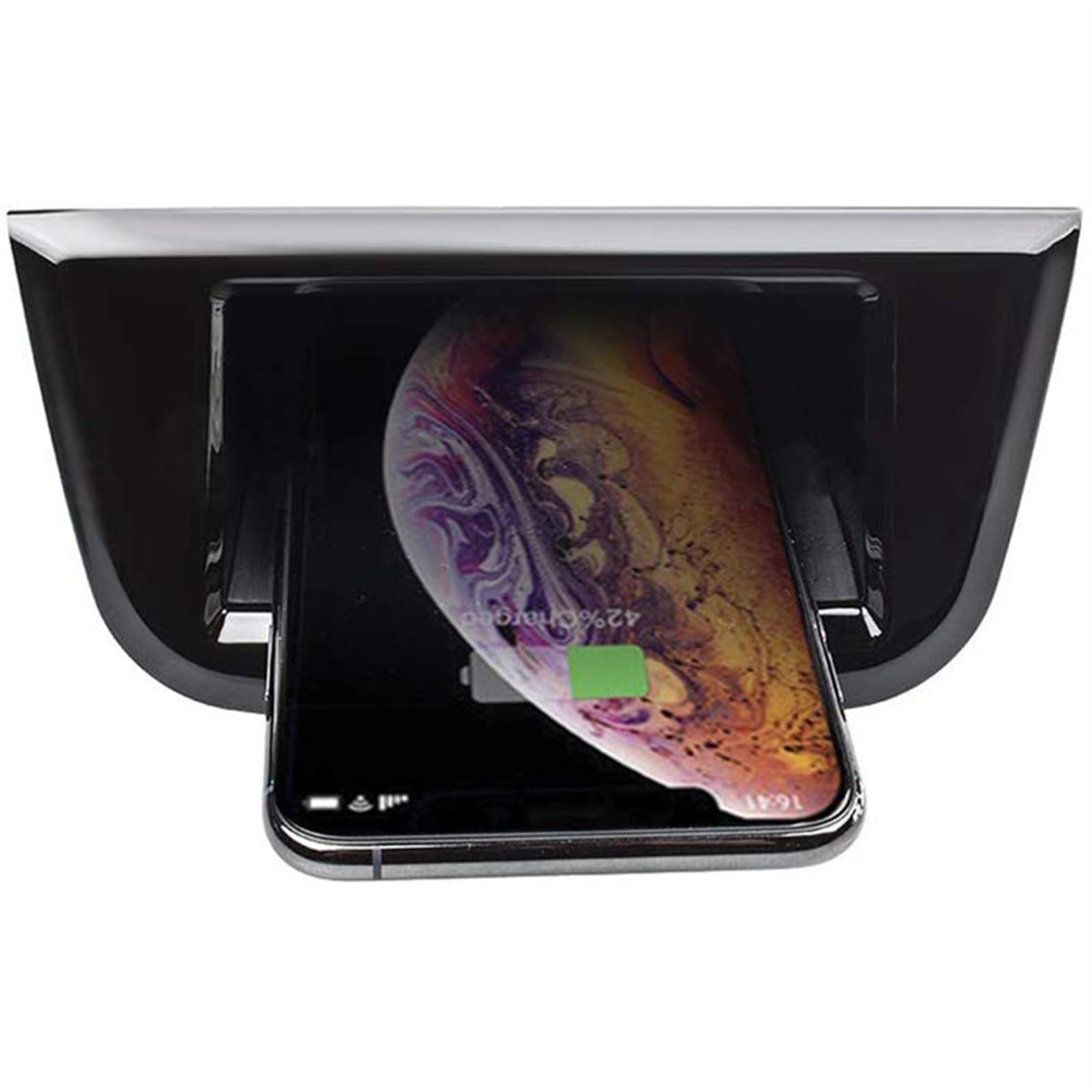 Cargador de teléfono inalámbrico for CAYENNE, 2015-2019, almohadilla de carga inalámbrica for consola central, accesorio compatible con todos los teléfonos habilitados for QI Almohadilla de car
