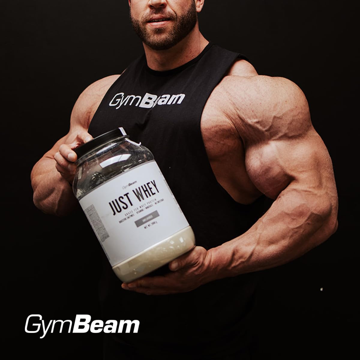 GymBeam Just Whey Protéine en Poudre – Sans arôme – 2000 g