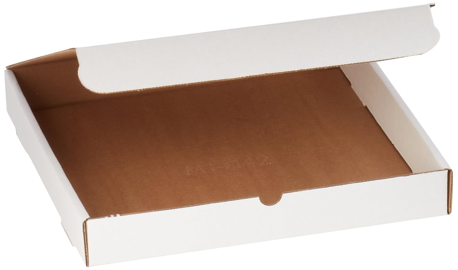 White Literature Mailers 9x9x2 Inches - Pack Of 50 Crush-Proof Mailing Boxes For Shipping