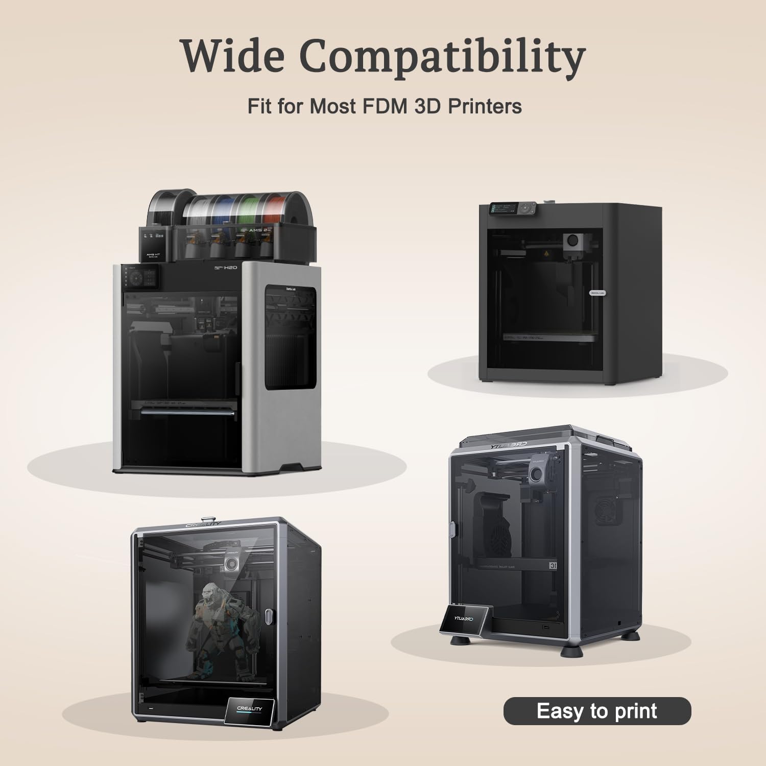 White TPU Filament 1.75mm, 95A Rubber-Like 3D Printer Filament, High Flexible TPU Filament +/-0.03mm Accuracy,Cardboard Spool 250g (0.55lb) - Image 7