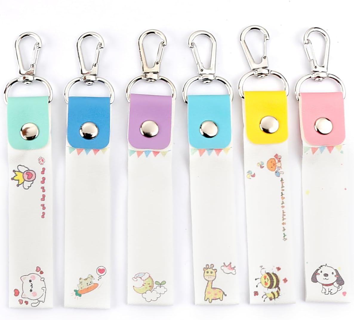 Vanyibro 6pcs Personalized Name Tags for Kids, Fun and Functional All ...