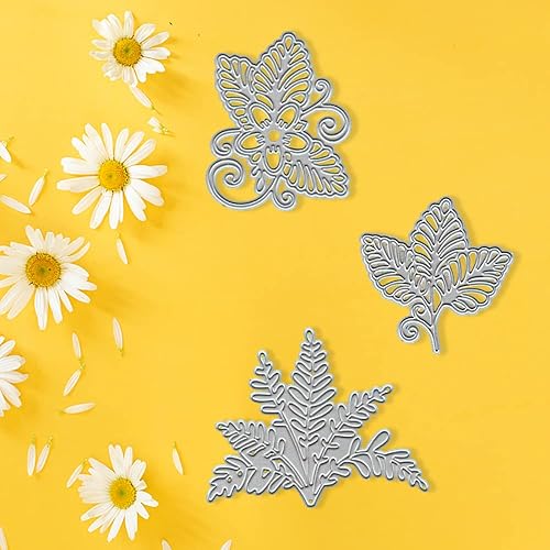 Miniatura 4 de Troqueles de hojas para hacer tarjetas, troqueles de corte de hojas de plantas para álbumes de recortes en papel de liquidación, manualidades,