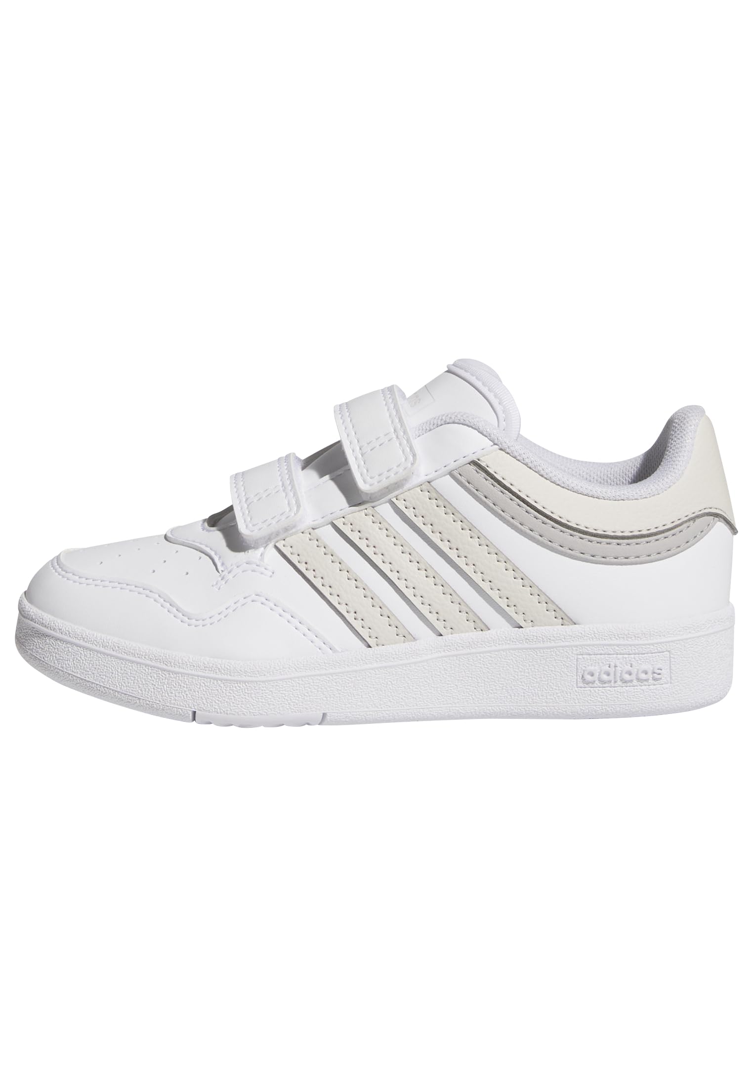 adidas Hoops 4.0 Shoes, FTWR White/Orbit Grey/Grey Two, 2.5 UK Child