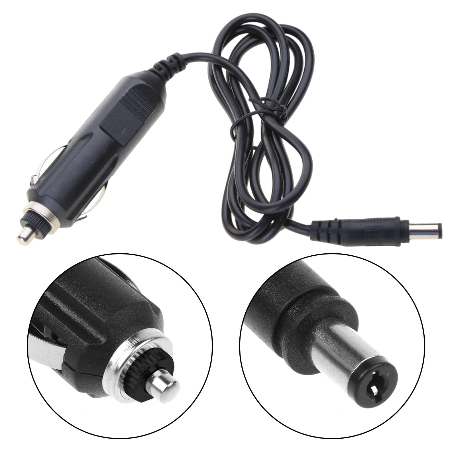 12 V Heavy Duty per spina DC 5,5 x 2,1 mm adattatore accendisigari cavo di alimentazione per auto inverter pompe ad aria tazza elettrica