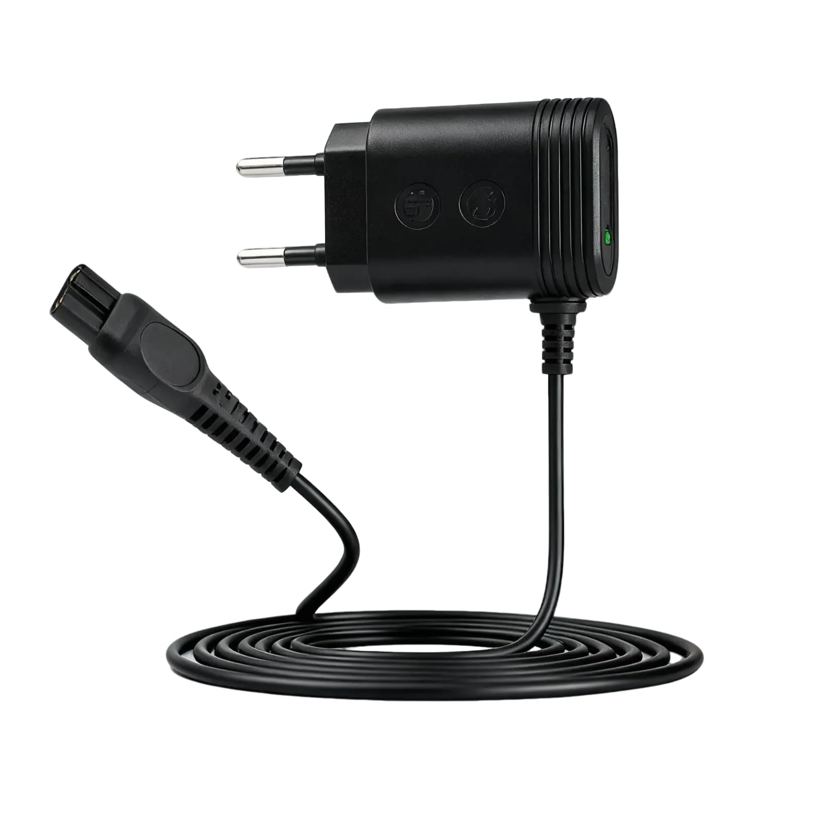 Caricabatterie da 4,3 V, compatibile con rasoio Philips OneBlade A00390 QP2520 QP2620 QP2721 QP2821 MG3720 BT3206 MG3730 MG5720 MG5730, alimentatore di rete Shaver Charger 1,5 m, non per 5 V Modelli