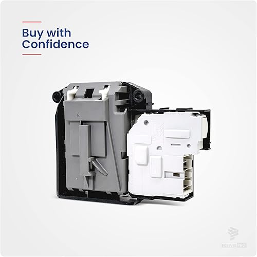 Miniatura 6 de ForeverPRO EBF61315802 para cerradura de puerta de lavadora LG, se adapta al interruptor de bloqueo de puerta de lavadora LG, compatible con