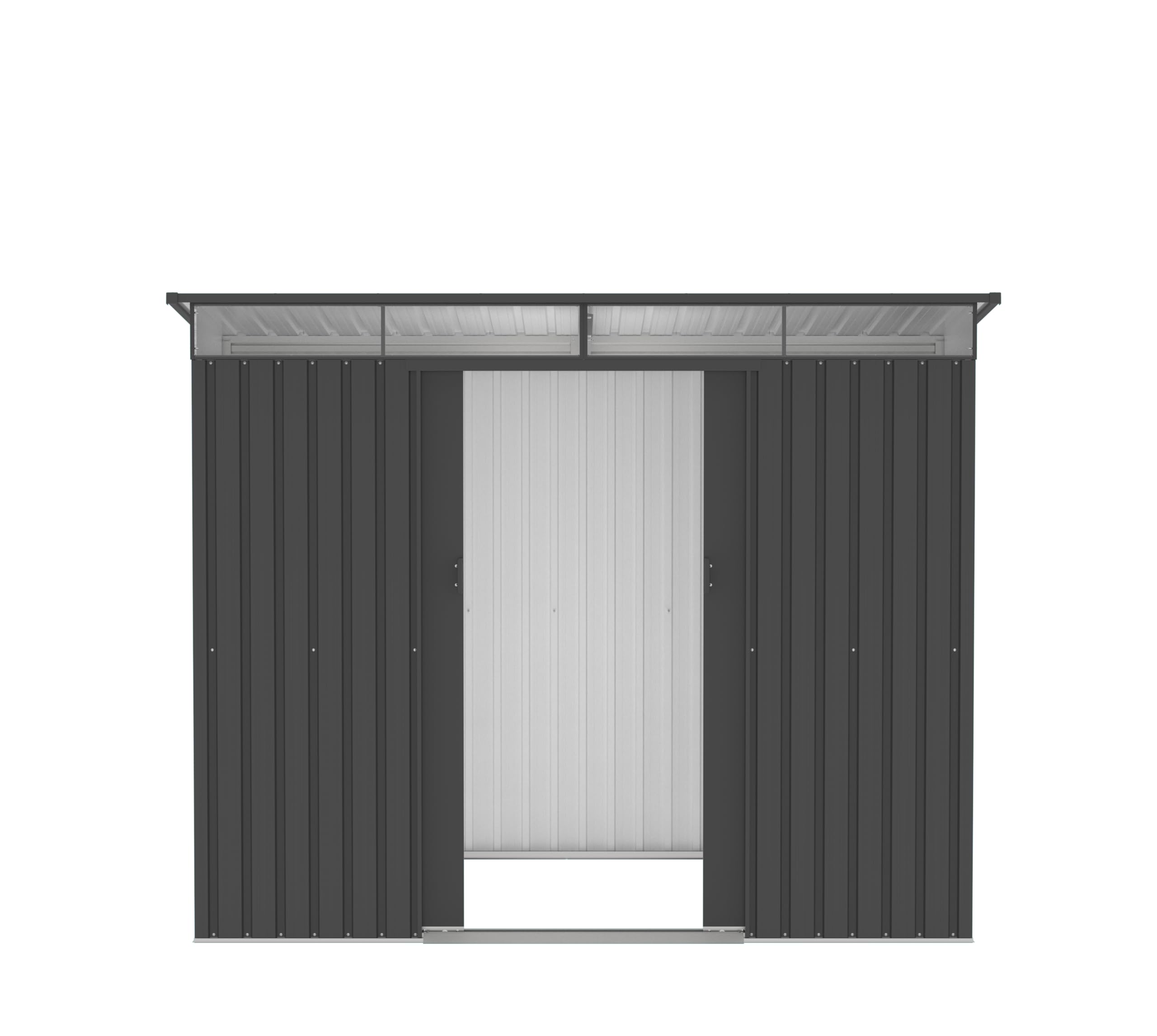 tepro Casetta per attrezzi in metallo Multi Shed XL Skylight, dimensioni: 263 x 184 x 202 cm