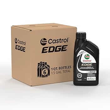 Castrol EDGE 0W-20　FE 8L Castrol EDGE Extended Performance Full Synthetic Engine Oil