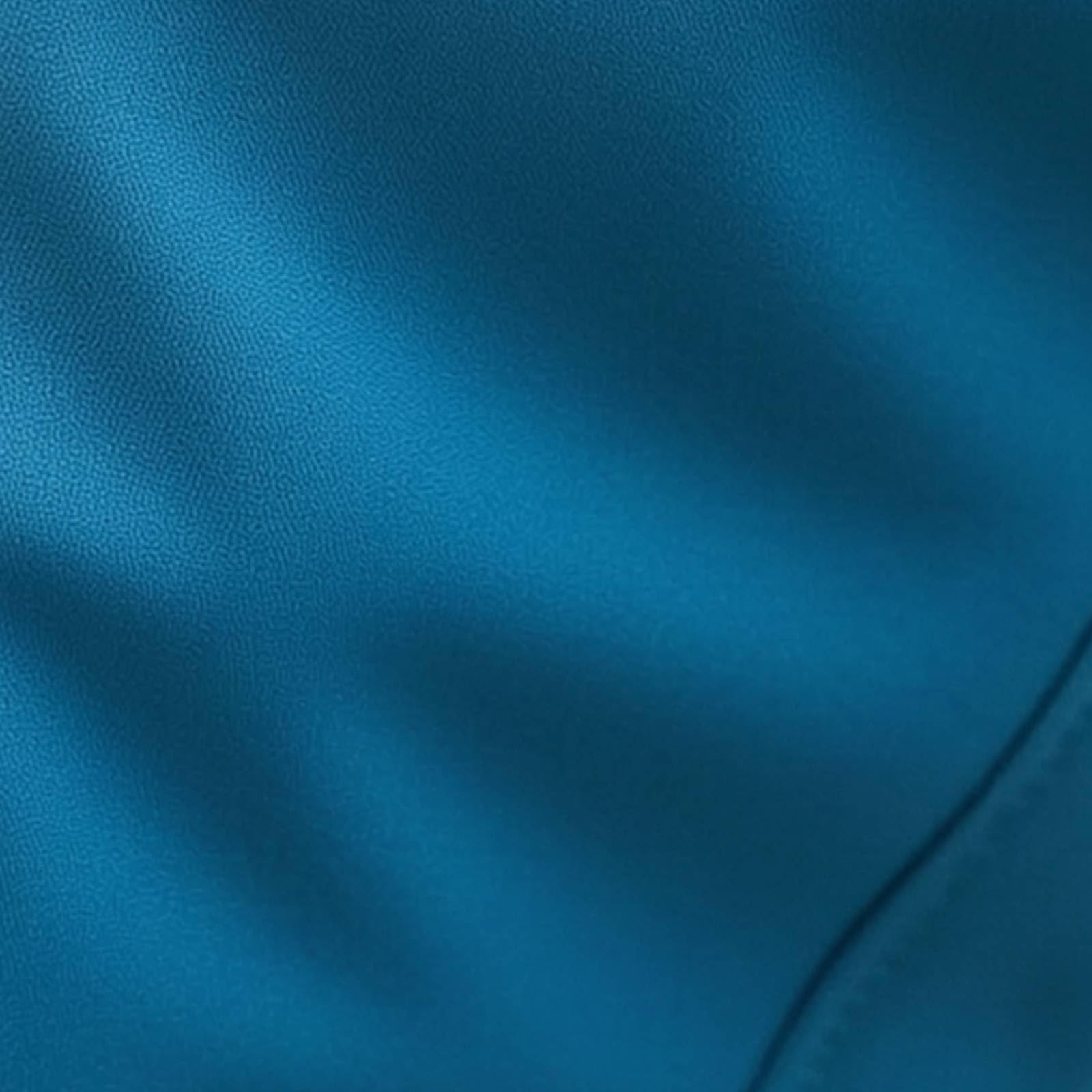 Baoblaze Combinaison Étanche de Plongée Combinaison Sèche Monopièce avec Capuche Fermeture Éclair Étanche et Poche Poitrine Pieds Couvrants Tissu Renforcé, Bleu, M