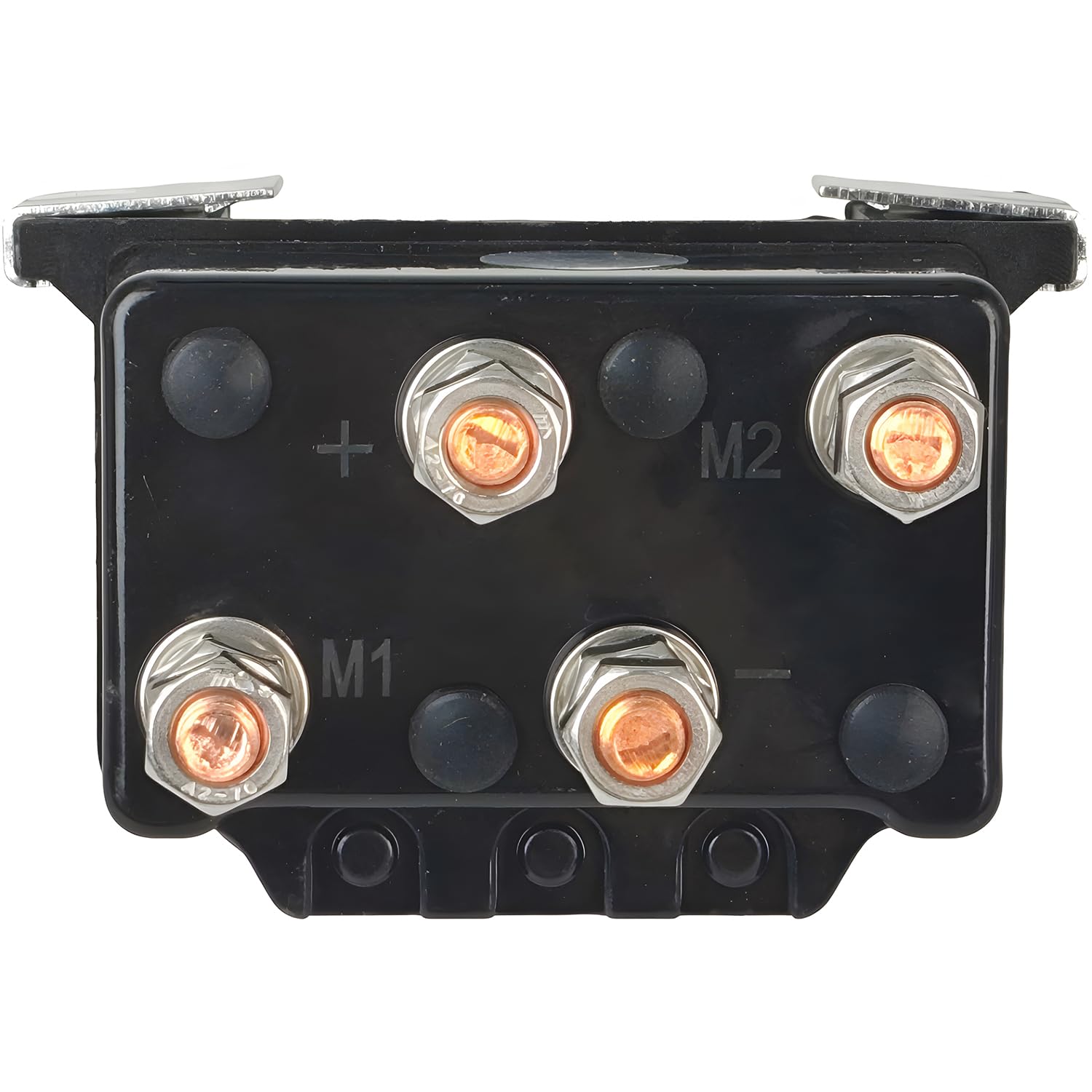 XYZIL Relais solénoïde de treuil 12 V 500 A 3628,7 kg – 6803,9 kg ATV UTV SUV pouce camion bateau 4x4 véhicule compatible avec Warn pour contrôleur de contrôle Polaris alimenté par batterie