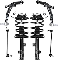 Vista 41 de Detroit Axle - Kit de brazos de control delantero RWD para Mercedes-Benz E320 E420 E430 E55 AMG, 2 brazos de control inferiores, 2 brazos de control