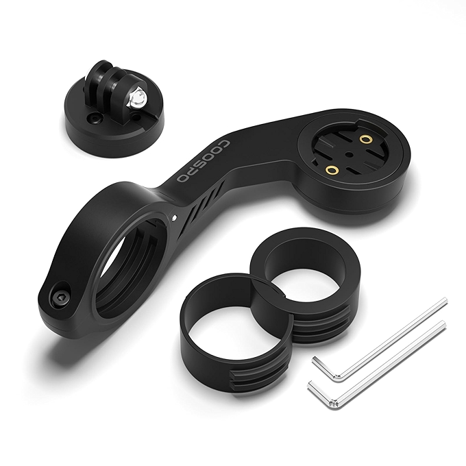 自行车电脑前置支架 MT5S 兼容Garmin/COOSPO/Igps/Cycplus和GoPro