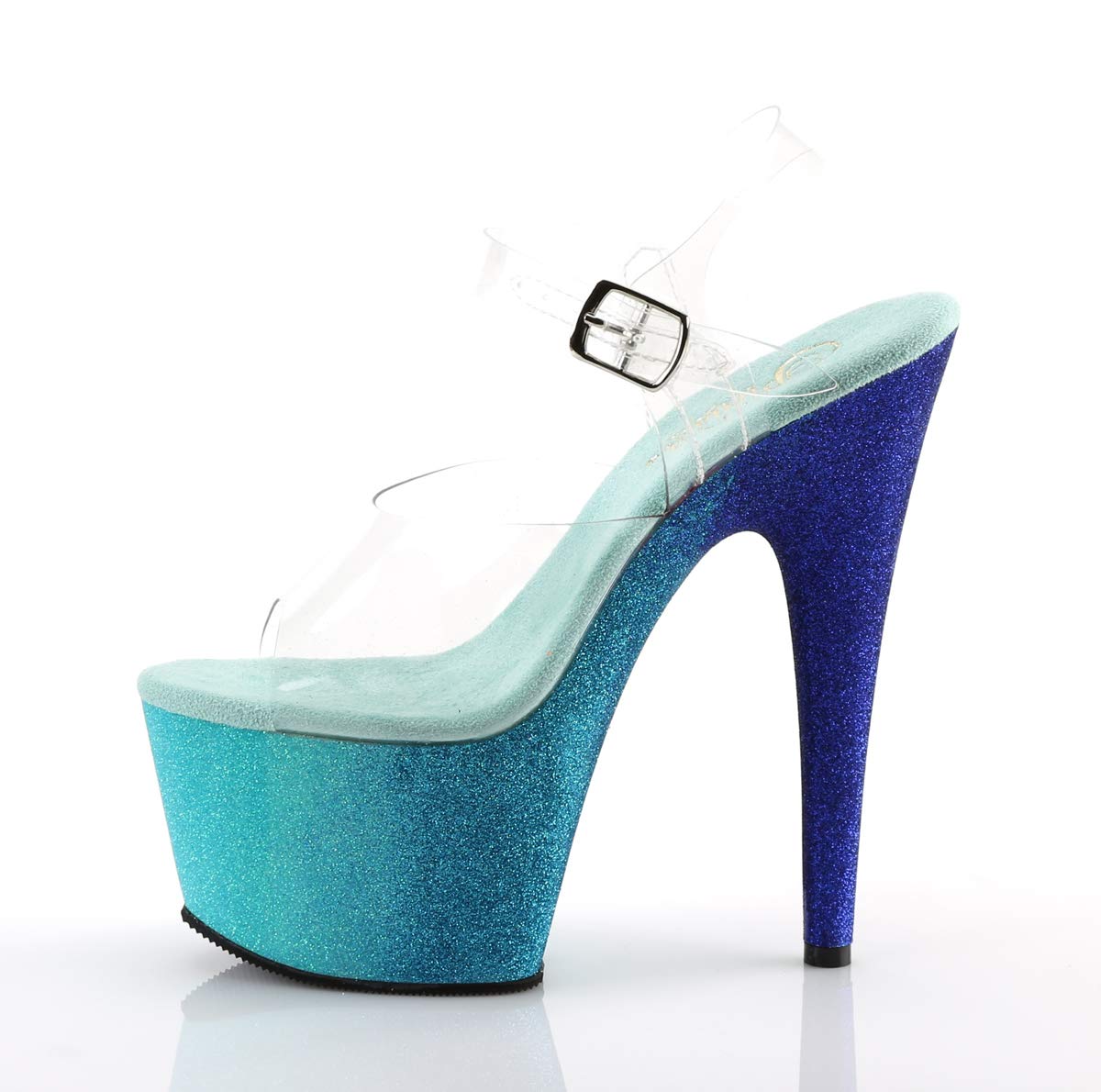 Pleaser Women's Adore-708OMBRE Ankle-Strap Sandal