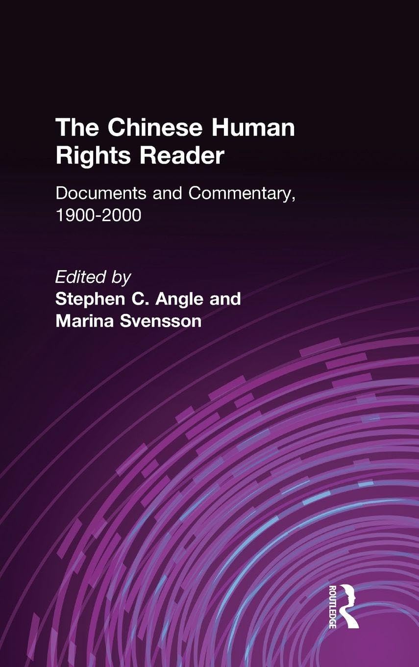 Buy The Chinese Human Rights Reader: Documents and Commentary 1900-2000 (East Gate Book) โ BookShops.in