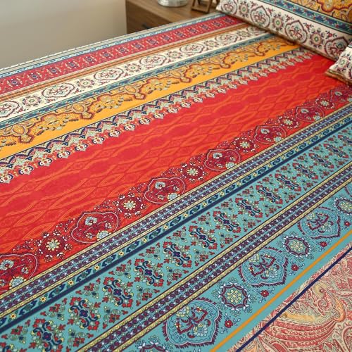 Sdiii 3Pcs Boho Fitted Sheet Set Twin thumb #7