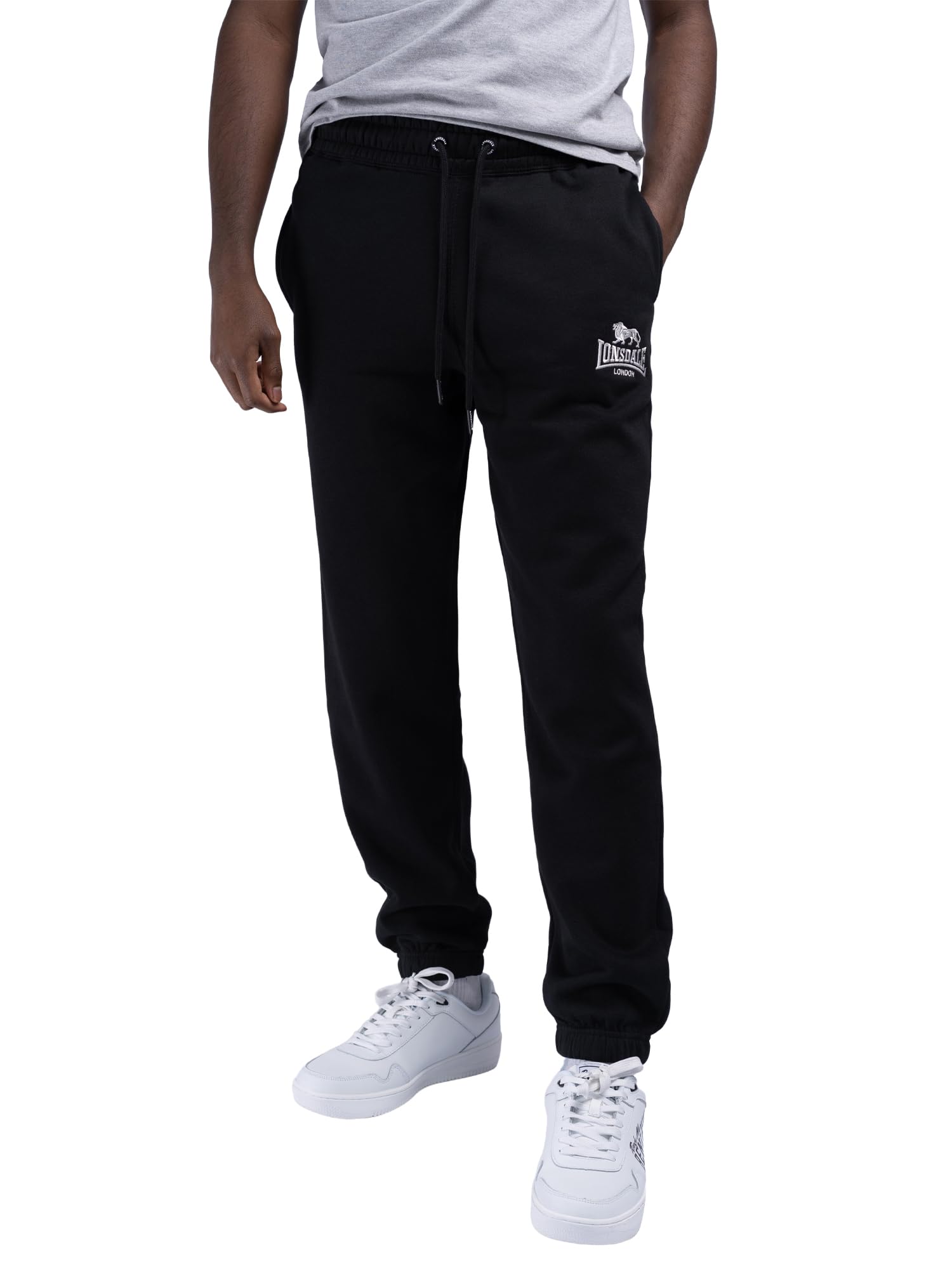 Lonsdale Men's Noir Jogging Trousers Saintfield