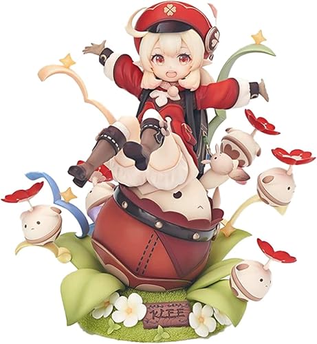 LimuToy Genshin Impact Klee Knights of Favonius Ver Figura de acción de Genshin Impact 17 - Genshin Impact Figure Merch Modelo de colección de PVC