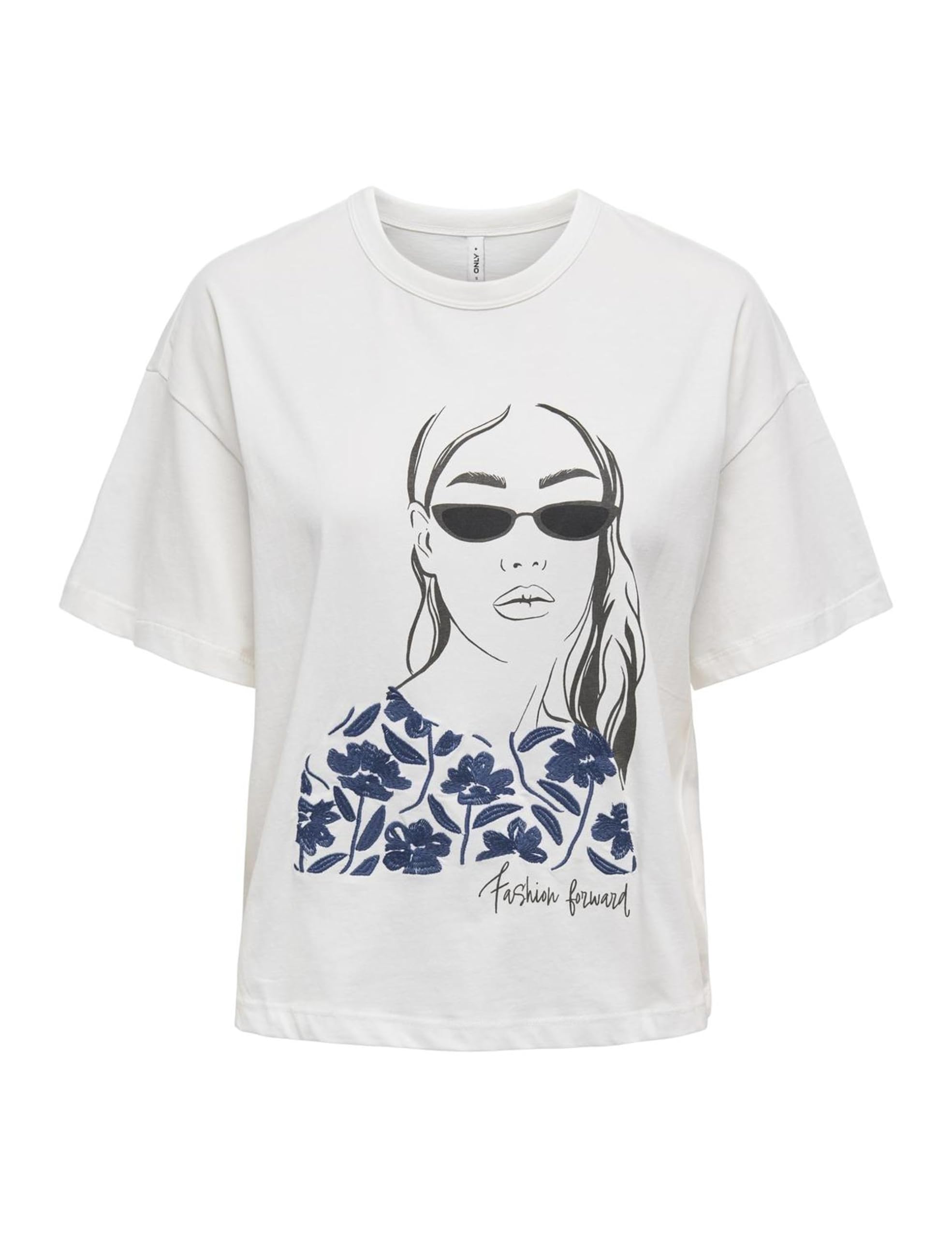 ONLY Onltenna S/S Girl Top Box JRS, Cloud Dancer, L