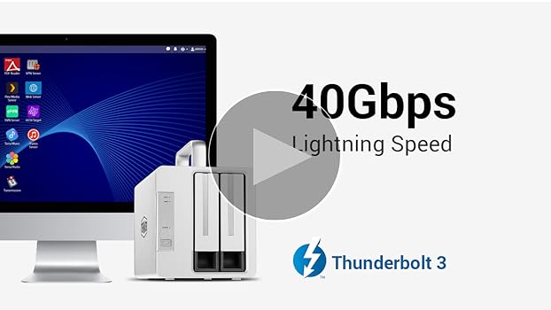 16TB付 TerraMaster TD2 Thunderbolt3 RAID TerraMaster TD2 Thunderbolt 3 Professional-Grade 2-Bay