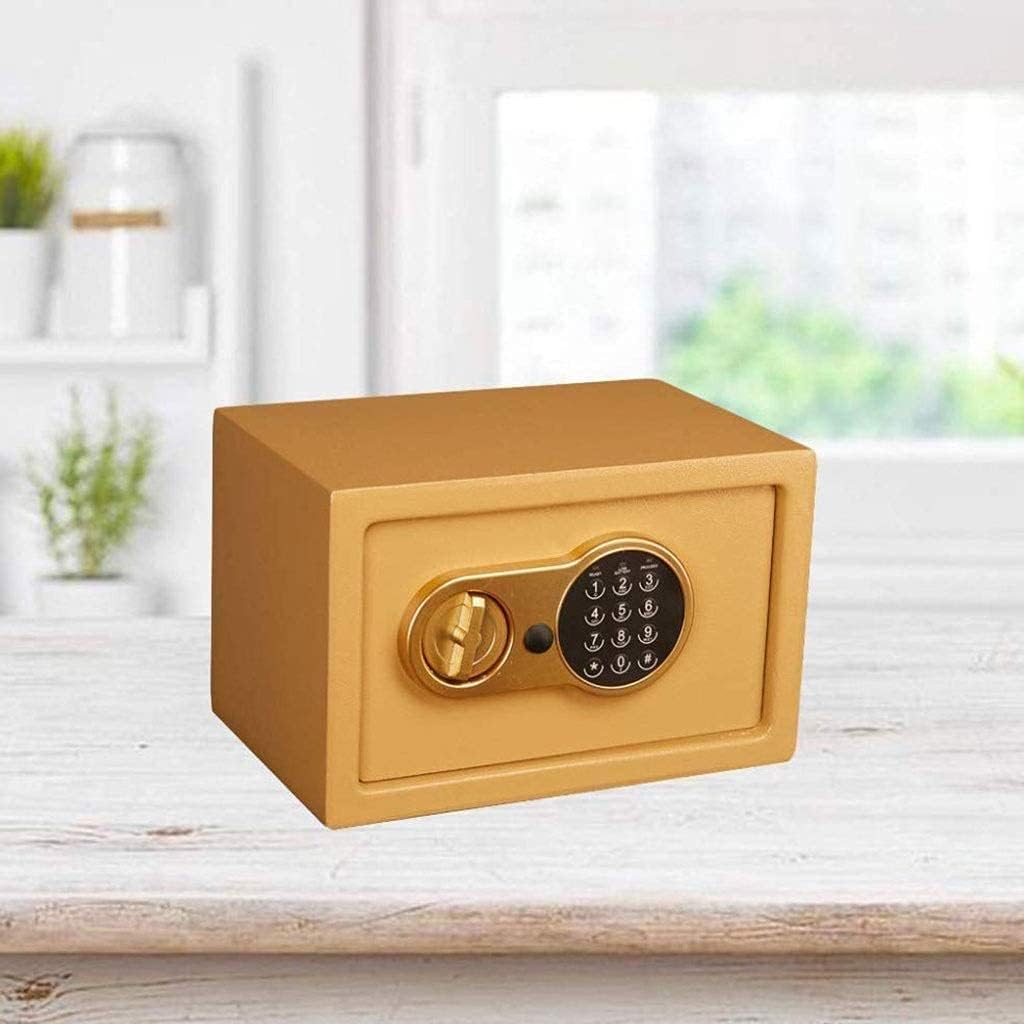 Security, Steel Construction, Small Electronic Digital Password-Safe, Cash Compartment, x 25 cm Safe
