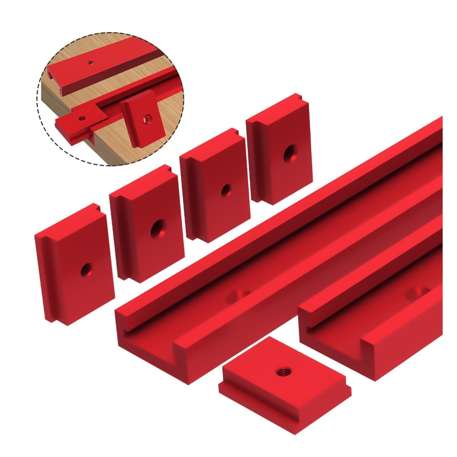 T-Track T-Slot Miter Track Menuiserie en aluminium sur rail T