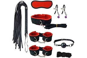 Soft Handcuffs and Leg Shackles for Bed
