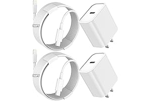 20W PD Fast Phone Charger with Lightning Cable Extender