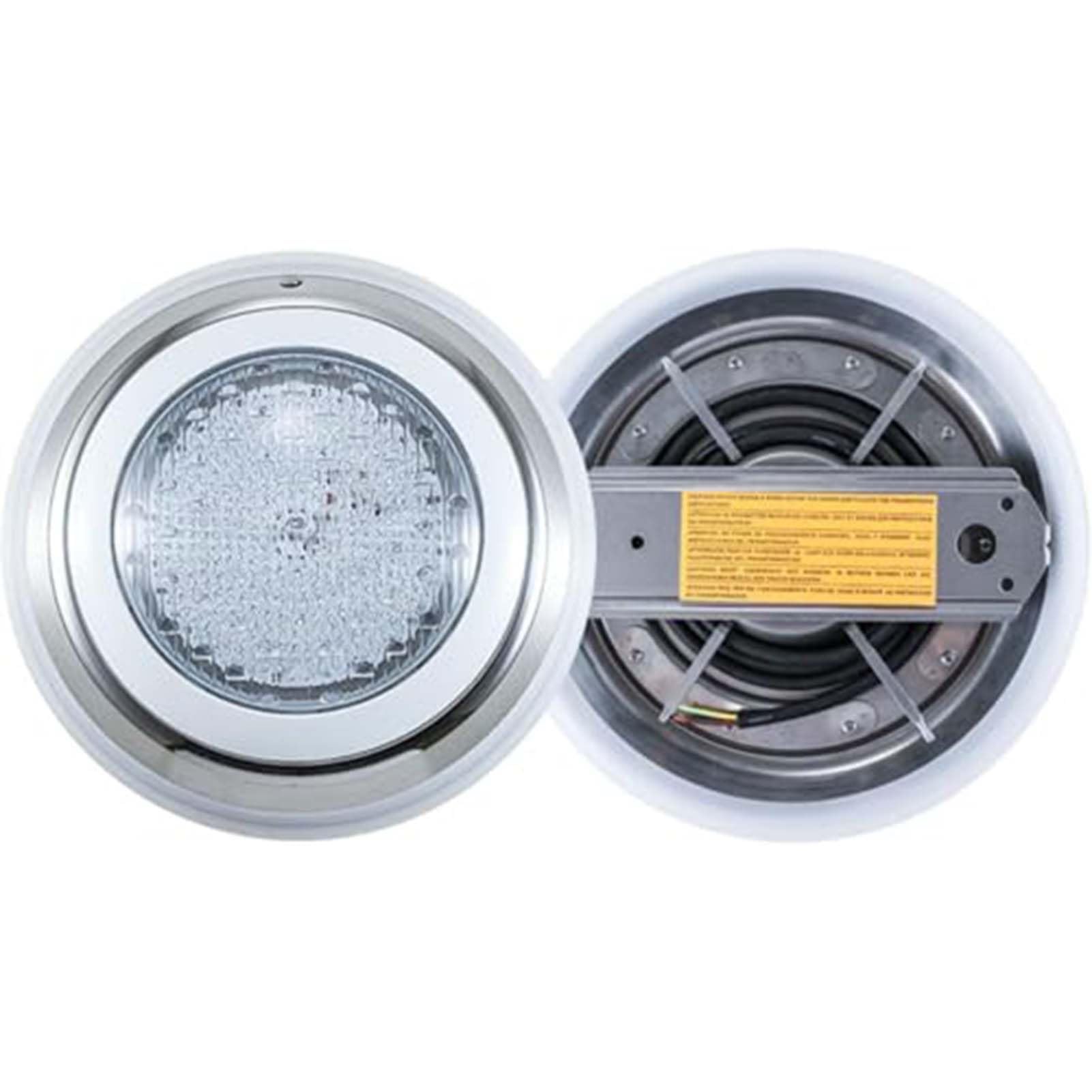 Tauchbare LED Teichleuchten IP68 Wasserdicht 12V Unterwasserleuchten mit Kabel 304 Edelstahl für Springbrunnen und Schwimmbäder
