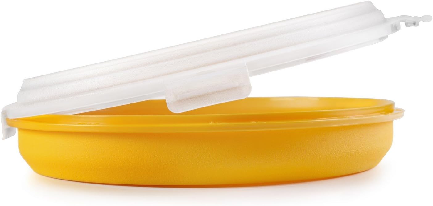 Ibili 749100 Tortilla Box, Plastic, Orange, 26 cm