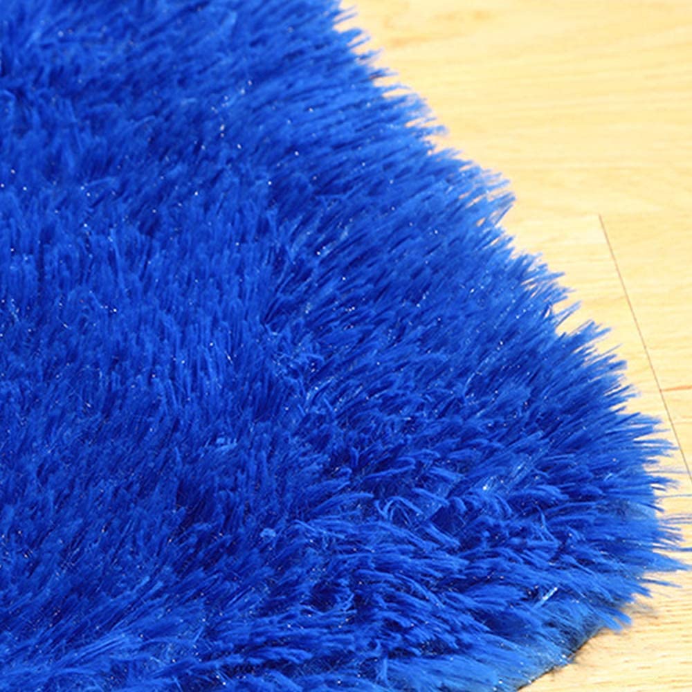 GueTTO Tappeto per Soggiorno Shaggy, Tappeto Peloso, Morbido E Antiscivolo, Tappeto Shaggy, Tappeto Salotto A Pelo Lungo per Asilo Nido Home Room Decor,Viola,80x200CM